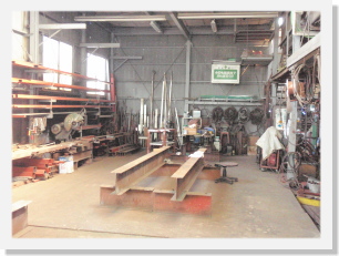 鉄骨加工場