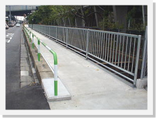 赤堀用水路歩道設置工事